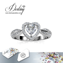 Destiny Jewellery Crystal From Swarovski Only Love Brilliant Ring